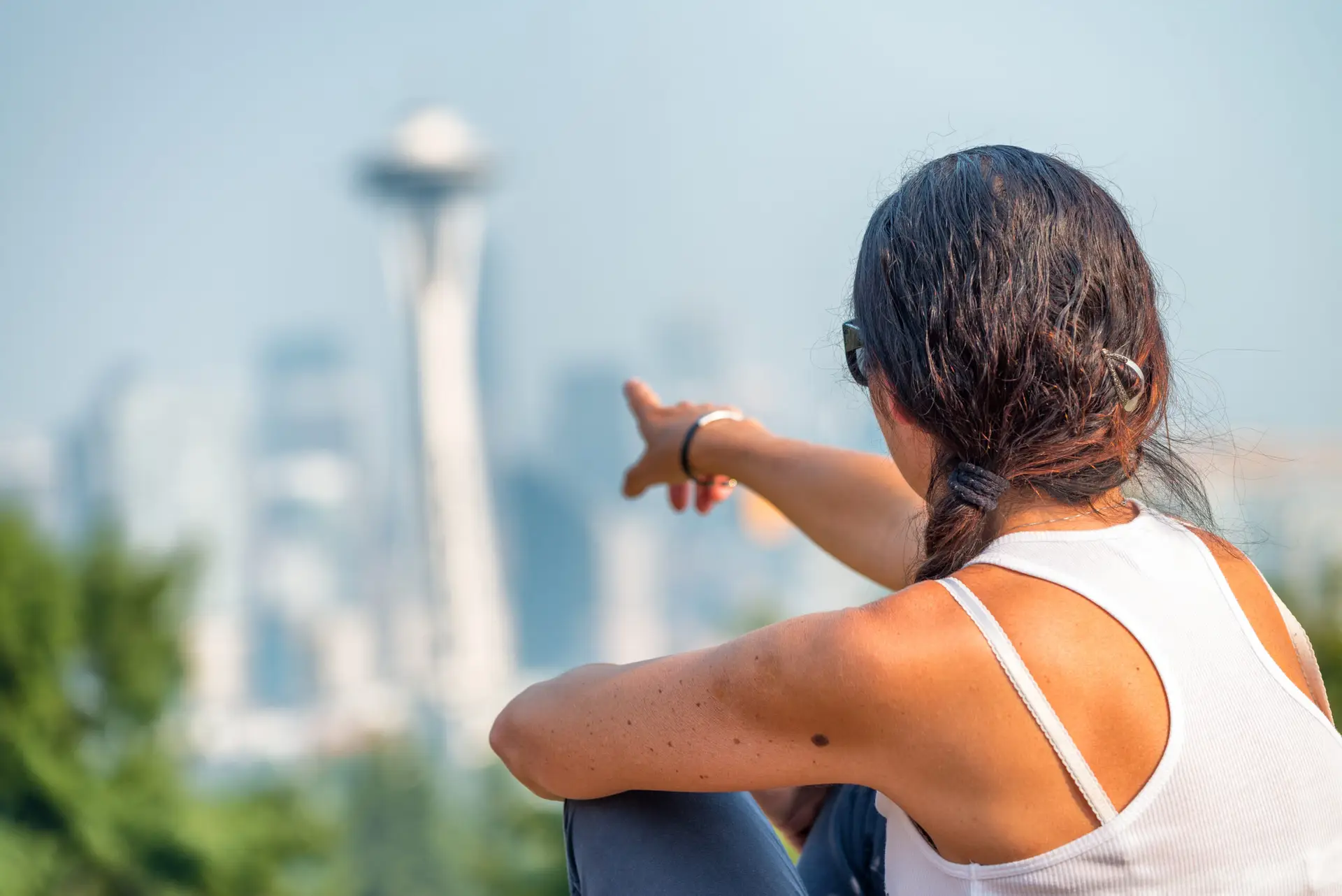 woman in Seattle for solo travel