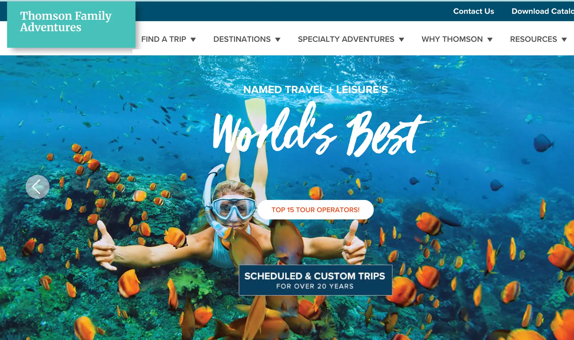 Thomson Family Adventures - tours around the world for families