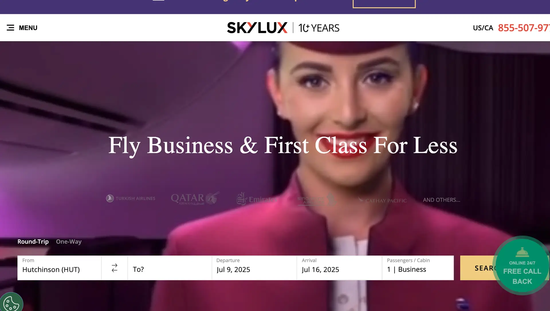 Skylux Traveling Business and First Class Smart