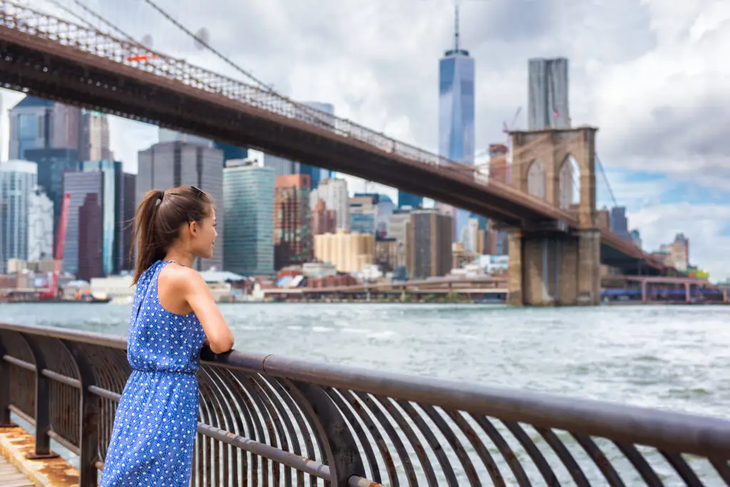 woman in NYC
