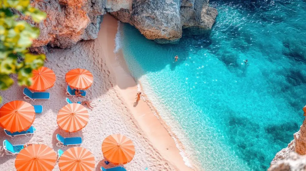 Turquoise water travel inspiration