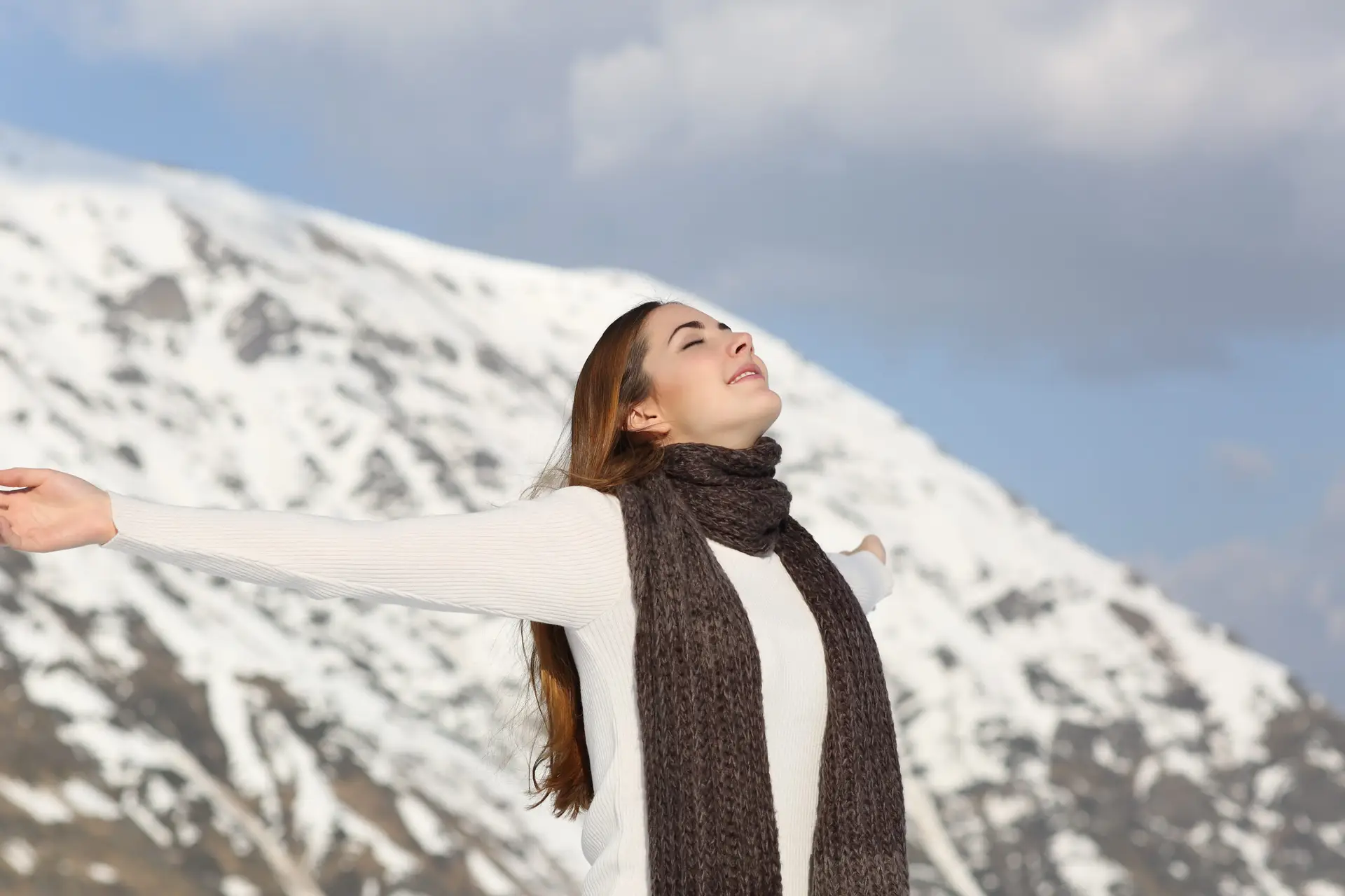 women in winter