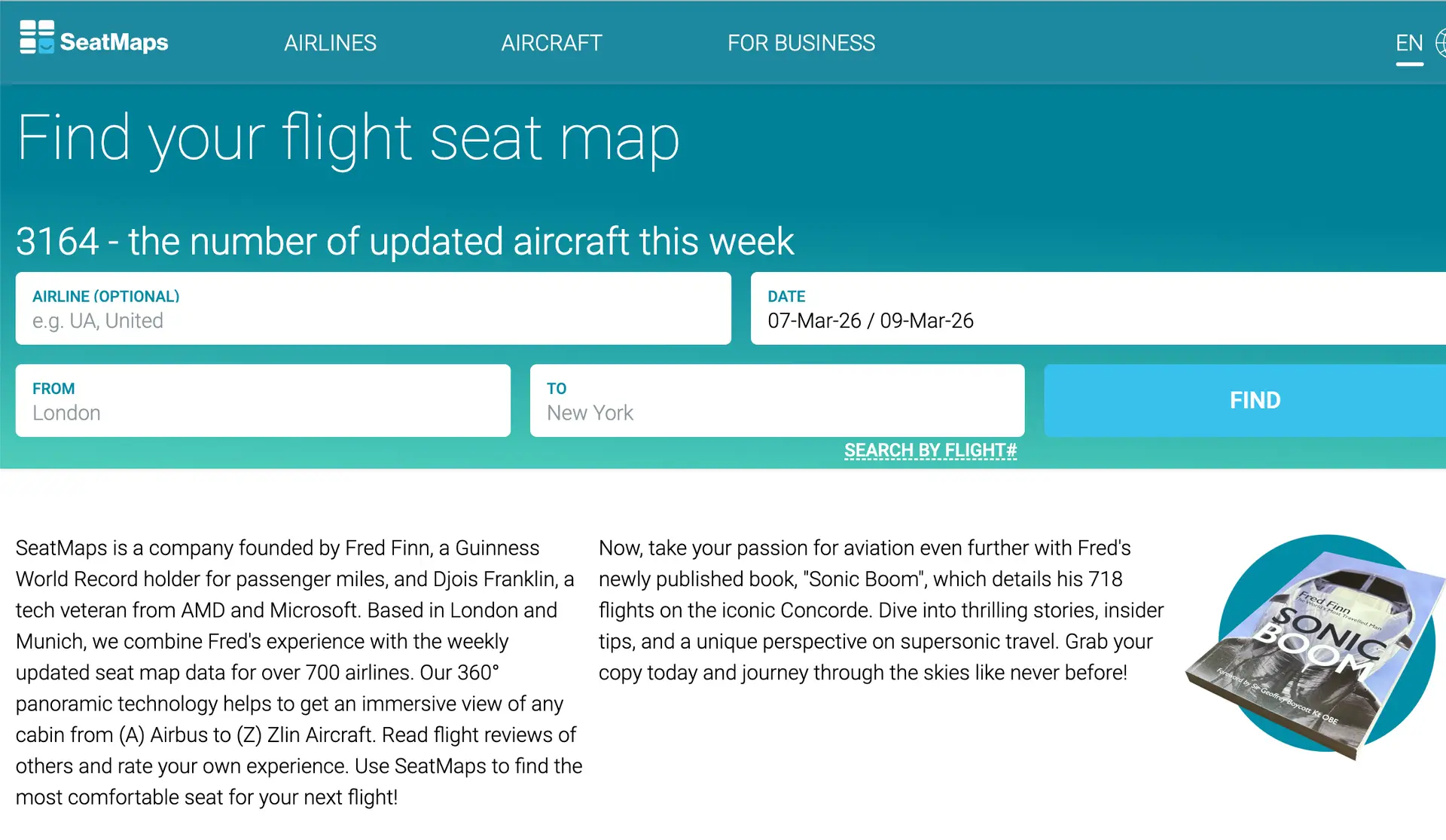 SeatMaps.com website